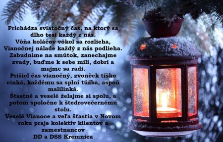 VIANOČNÝ POZDRAV