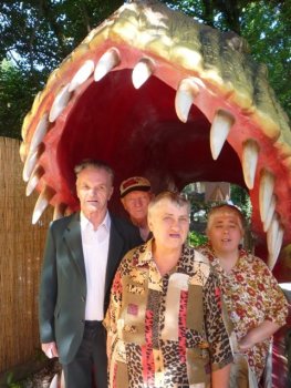 Boli sme v dinoparku