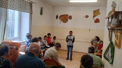 Návšteva detí zo Špeciálnej školy internátnej v Kremnici